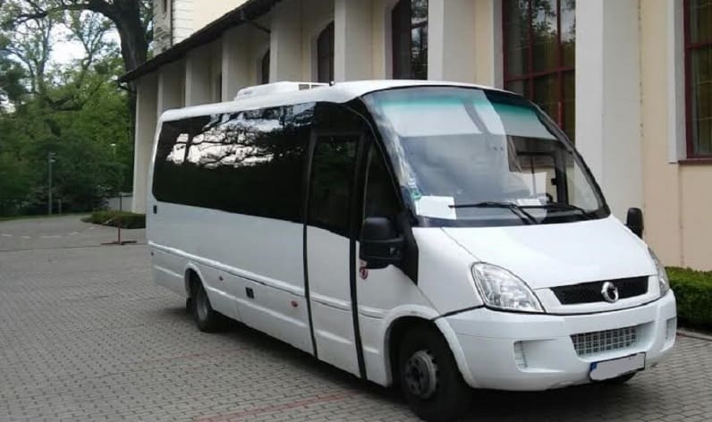 Nitra Region: Bus order in Nové Zámky in Nové Zámky and Slovakia